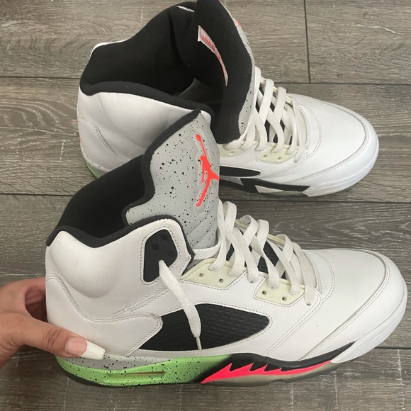 Jordan retro 5 poison green - Picture 2 of 6